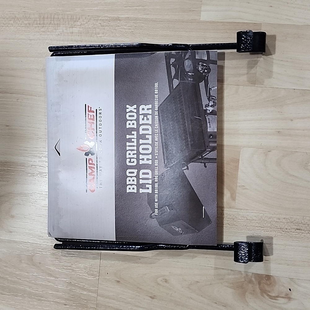 Camp Chef BBQ grill box lid holder, NEW